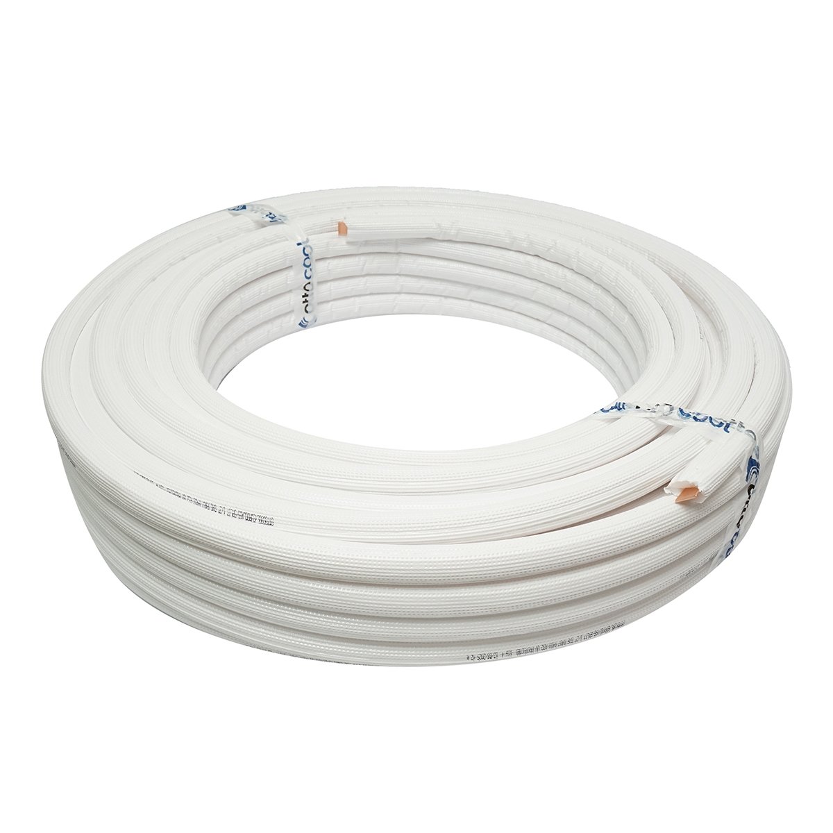 Teava cupru izolata 1/2 (12.7mm), grosime perete 0.70mm, izolatie 6mm pentru instalatii aer conditionat 50m/rola